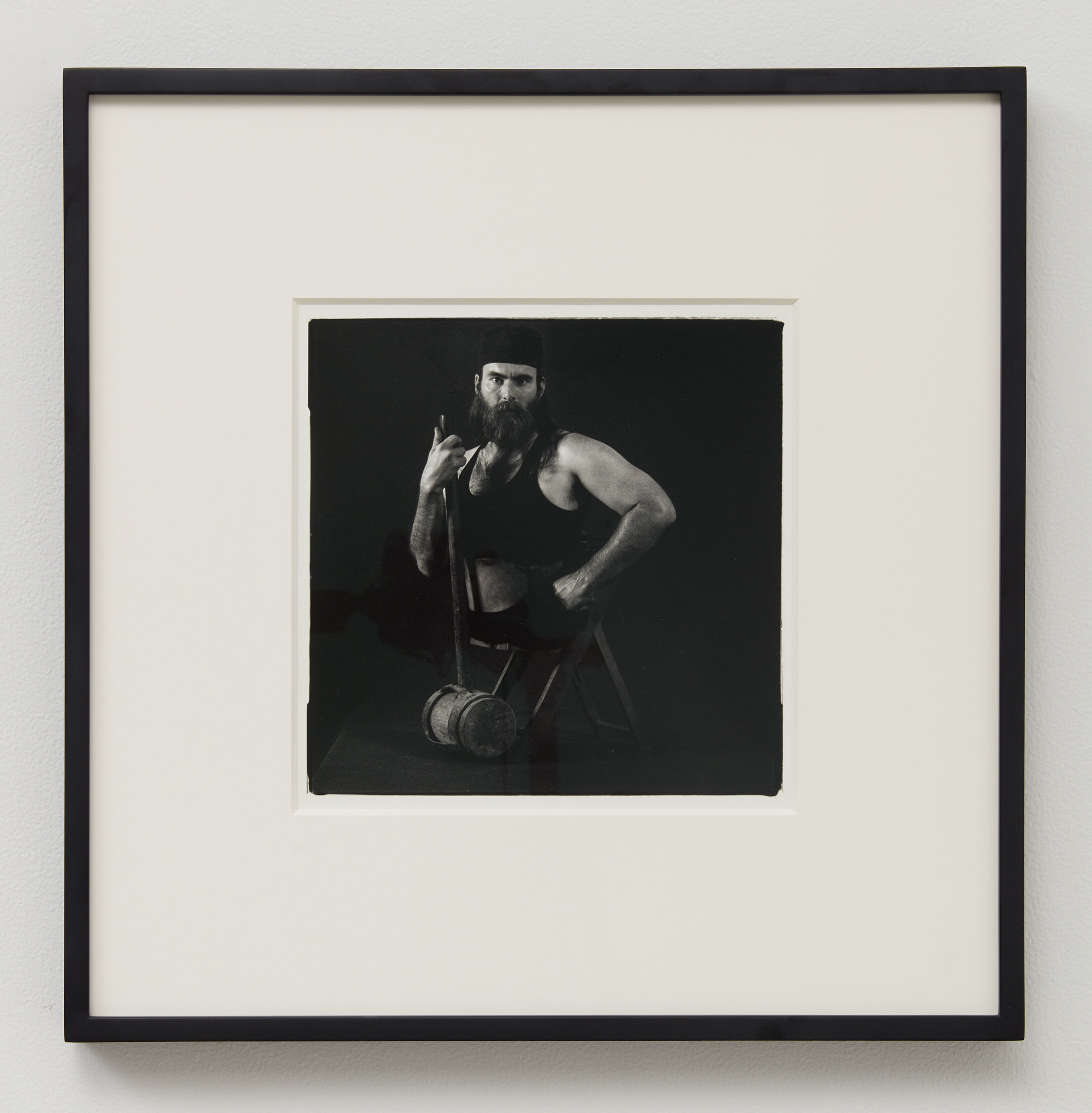 George Dureau, <i>Untitled (B.J. Robinson)</i>, Vintage gelatin silver print, 20 x 20 in (50.8 x 50.8 cm)